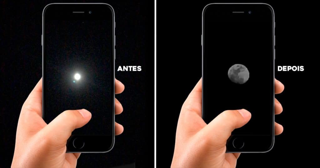 Aplicativo para tirar foto da lua