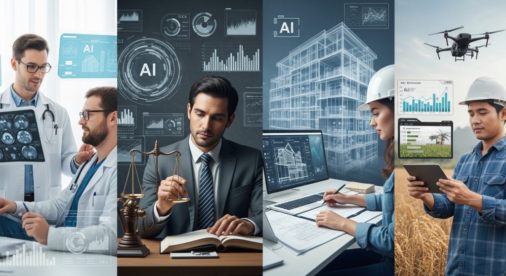 Como a Inteligência Artificial Tem Ajudado Profissionais em Diferentes Áreas de Trabalho